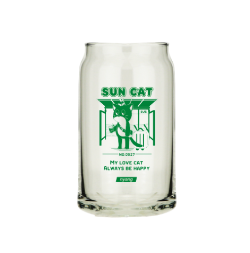 햇냥이 SUN CAT 유리컵